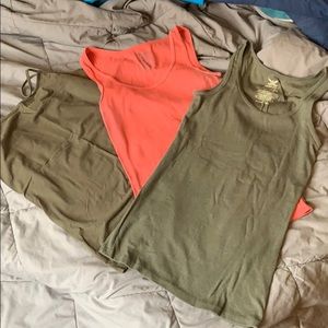 Lot of 3 Faded Glory Tanks (sz L)
